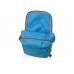 Рюкзак «Fab», голубой с нанесением логотипа компании