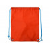 Рюкзак- мешок Clobber, красный/голубой с нанесением логотипа компании