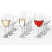 Подарочный набор бокалов для красного, белого и игристого вина "Celebration", 18шт с нанесением логотипа компании