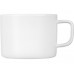Чайная пара "Bristol": блюдце прямоугольное, чашка, коробка, белый с нанесением логотипа компании