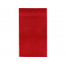 Полотенце Terry L, 450, красный с нанесением логотипа компании