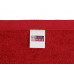 Полотенце Terry S, 450, красный с нанесением логотипа компании