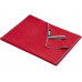 Pieter GRS сверхлегкое быстросохнущее полотенце 50x100 см - Красный с нанесением логотипа компании