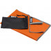 Pieter GRS сверхлегкое быстросохнущее полотенце 30x50 см - Оранжевый с нанесением логотипа компании