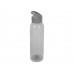 Бутылка для воды "Plain" 630 мл, серый с нанесением логотипа компании