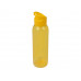Бутылка для воды "Plain" 630 мл, желтый с нанесением логотипа компании