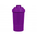 Шейкер для спортивного питания «Level Up», фиолетовый с нанесением логотипа компании