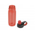 Бутылка для воды "Stayer" 650мл, красный с нанесением логотипа компании