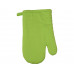Хлопковая рукавица, зеленое яблоко с нанесением логотипа компании