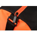 Сумка спортивная Master с цветными молниями, неоново-оранжевый с нанесением логотипа компании