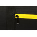 Сумка спортивная Master с цветными молниями, неоново-желтый с нанесением логотипа компании