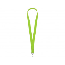 Ланьярд с карабином, зеленое яблоко с нанесением логотипа компании