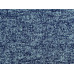 Плед вязаный Blend в чехле, синий с нанесением логотипа компании