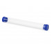 Футляр-туба пластиковый для ручки «Tube 2.0», прозрачный/синий с нанесением логотипа компании