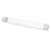 Футляр-туба пластиковый для ручки «Tube 2.0», прозрачный/белый с нанесением логотипа компании
