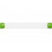 Футляр-туба пластиковый для ручки «Tube 2.0», прозрачный/зеленое яблоко с нанесением логотипа компании