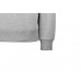 Толстовка с капюшоном «Lisbon» унисекс, серый меланж с нанесением логотипа компании