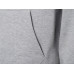 Толстовка унисекс "Stream" с капюшоном, серый меланж с нанесением логотипа компании