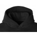 Толстовка с капюшоном оверсайз «Berlin» унисекс, черный с нанесением логотипа компании