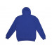 Толстовка унисекс "Stream" с капюшоном, классический синий с нанесением логотипа компании