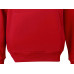 Толстовка Monaco унисекс, красный с нанесением логотипа компании