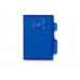 Записная книжка "Альманах", синий (Р) с нанесением логотипа компании