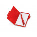Записная книжка "Альманах", красный (Р) с нанесением логотипа компании