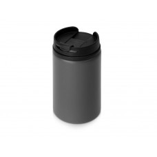 Термокружка "Jar" 250 мл, серый с нанесением логотипа компании