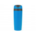 Термокружка "Лайт" 450мл, голубой с нанесением логотипа компании