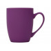 Кружка с покрытием soft-touch “Tulip Gum”, фиолетовый с нанесением логотипа компании
