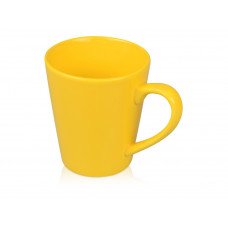 Кружка "Cone" 320 мл, желтый с нанесением логотипа компании