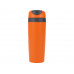 Термокружка "Лайт" 450мл, оранжевый с нанесением логотипа компании