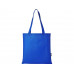 Zeus эко-сумка из нетканого материала, переработанного по стандарту GRS, объемом 6л - Ярко-синий с нанесением логотипа компании
