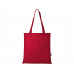 Zeus эко-сумка из нетканого материала, переработанного по стандарту GRS, объемом 6л - Красный с нанесением логотипа компании
