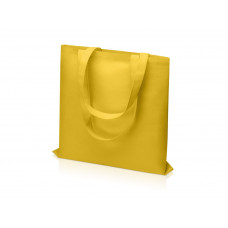 Сумка Zefir нетканая, желтый с нанесением логотипа компании