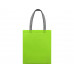 Сумка для шопинга «Utility» ламинированная, зеленое яблоко матовый с нанесением логотипа компании