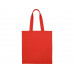 Сумка для шопинга Carryme 140 хлопковая, 140 г/м2, красный с нанесением логотипа компании