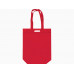 Сумка для покупок из спанбонда Ambit, 380*120*400 с ручкой 550/30 мм, красный с нанесением логотипа компании
