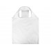 Складная сумка Reviver из переработанного пластика, белый с нанесением логотипа компании