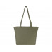 Weekender эко-сумка из переработанного материала Aware™ плотностью 500 г/м² - Зеленый с нанесением логотипа компании
