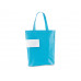 COVENT. Складывающаяся сумка, Голубой с нанесением логотипа компании