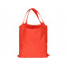 Складная сумка Reviver из переработанного пластика, красный с нанесением логотипа компании