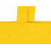 Сумка для шопинга Carryme 140 хлопковая, 140 г/м2, желтый с нанесением логотипа компании