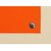 Складная хлопковая сумка для шопинга Gross с карманом, оранжевый с нанесением логотипа компании