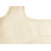 Сумка-шоппер Vest  long из хлопка 340 г/м2, натуральный с нанесением логотипа компании