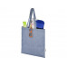 Pheebs 150 г/м² Aware™ эко-сумка из переработанного сырья - Синий с нанесением логотипа компании