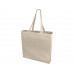 Odessa эко-сумка из переработанных материалов 220 г/м² - Натуральный с нанесением логотипа компании