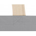 Сумка для шопинга Steady из хлопка с парусиновыми ручками, 260 г/м2, серый с нанесением логотипа компании