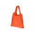 Складная сумка Reviver из переработанного пластика, оранжевый с нанесением логотипа компании