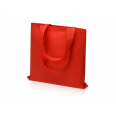 Сумка Zefir нетканая, красный с нанесением логотипа компании